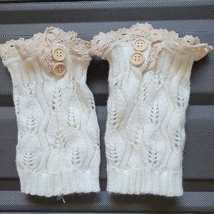 Lace Boot Cuffs / Toppers